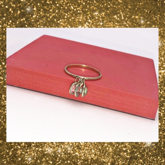 10kSOLID GOLD RING RED SPECIAL SALE - Picture 2 of 5